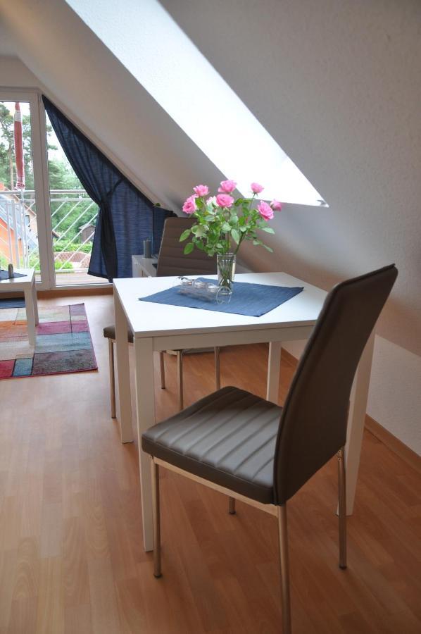 Ferienhaus Mueritzzauber / 1 Zimmer Dachgeschoss-Appartement Röbel 외부 사진