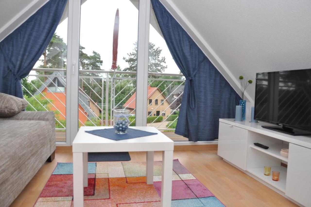 Ferienhaus Mueritzzauber / 1 Zimmer Dachgeschoss-Appartement Röbel 외부 사진